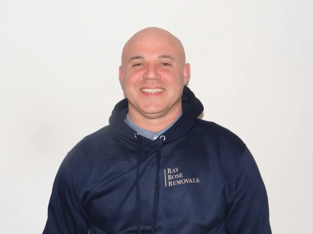Ray Rose Removals team. Image of director Dan Coss